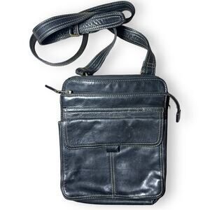 Fossil Leather Flap Crossbody